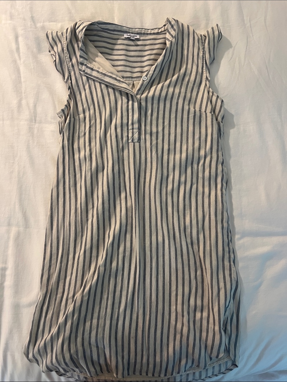splendid stripped mini dress